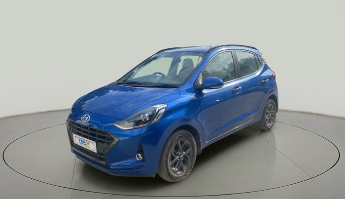 2020 Hyundai GRAND I10 NIOS SPORTZ AMT 1.2 KAPPA VTVT, Petrol, Automatic, 35,584 km, Left Front Diagonal
