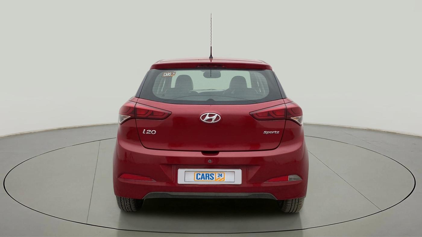2017 Hyundai Elite i20 SPORTZ 1.2, Petrol, Manual, 50,623 km, Back/Rear