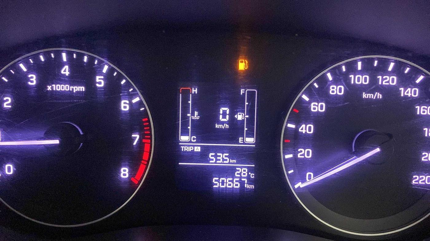 2017 Hyundai Elite i20 SPORTZ 1.2, Petrol, Manual, 50,623 km, Odometer Image