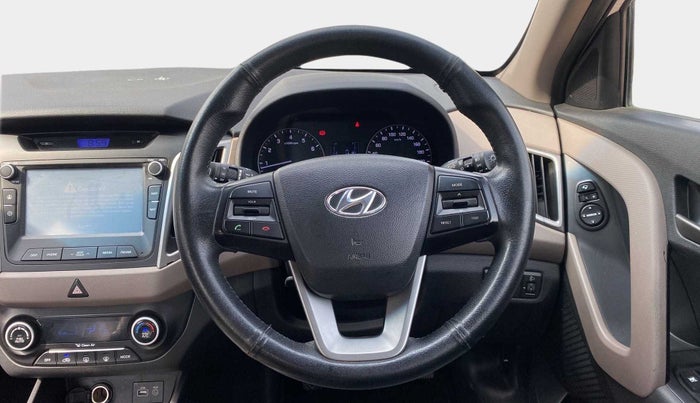 2017 Hyundai Creta SX PLUS 1.6 PETROL, Petrol, Manual, 52,427 km, Steering Wheel Close Up