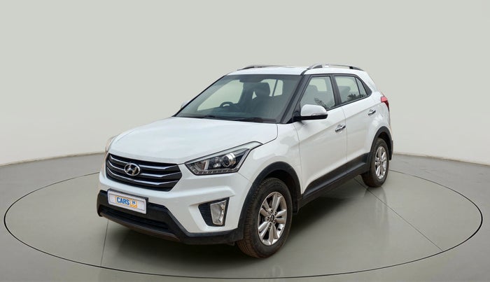 2017 Hyundai Creta SX PLUS 1.6 PETROL, Petrol, Manual, 52,427 km, Left Front Diagonal