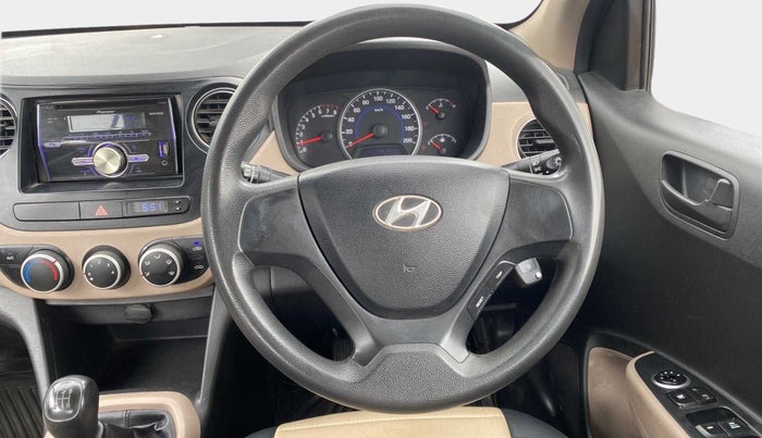 2013 Hyundai Grand i10 MAGNA 1.2 KAPPA VTVT, Petrol, Manual, 98,732 km, Steering Wheel Close Up