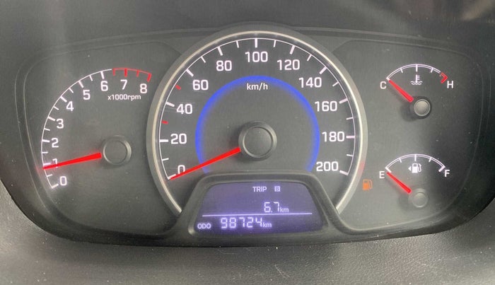 2013 Hyundai Grand i10 MAGNA 1.2 KAPPA VTVT, Petrol, Manual, 98,732 km, Odometer Image