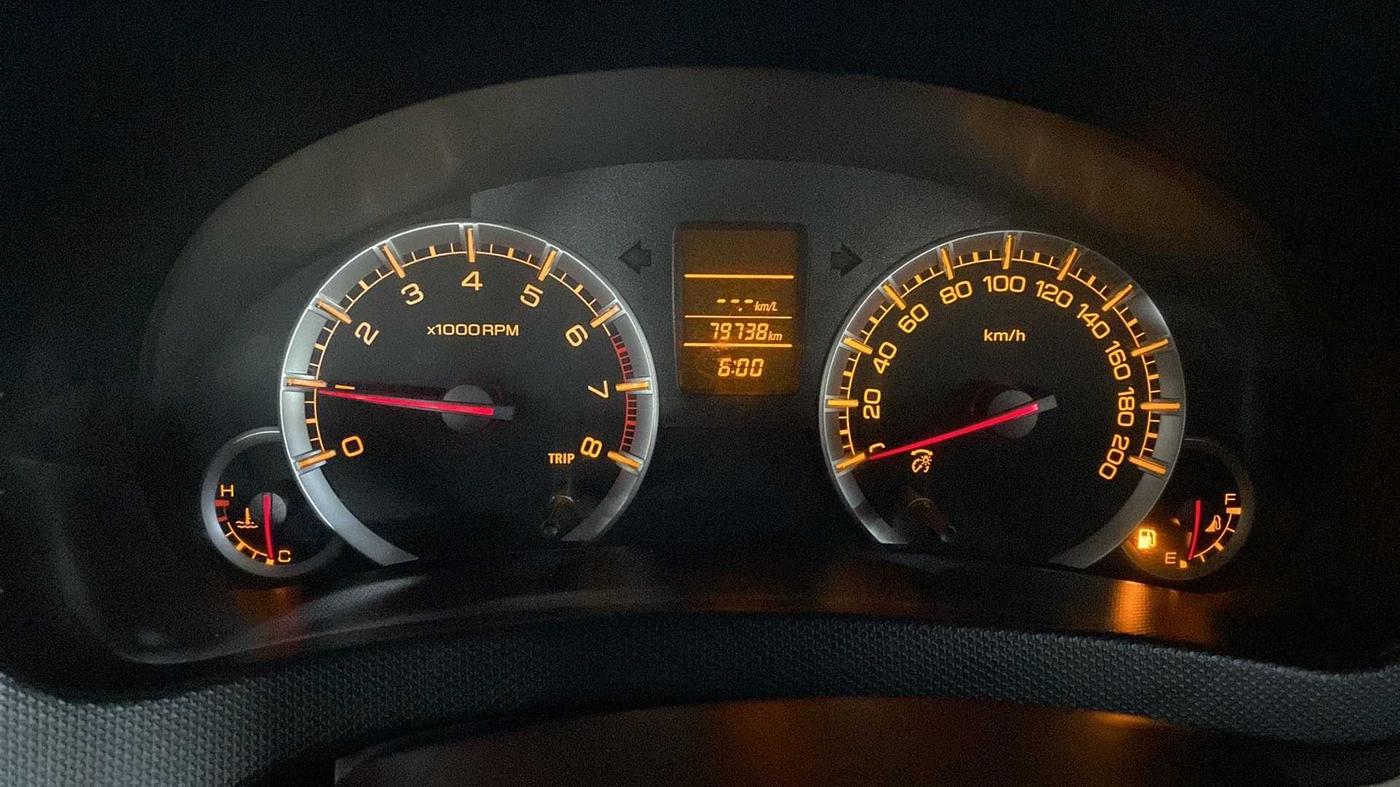 2013 Maruti Swift Dzire VXI, Petrol, Manual, 79,733 km, Odometer Image