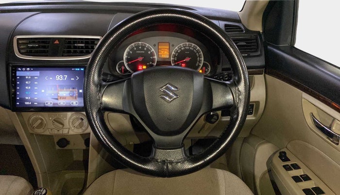 2013 Maruti Swift Dzire VXI, Petrol, Manual, 79,733 km, Steering Wheel Close Up