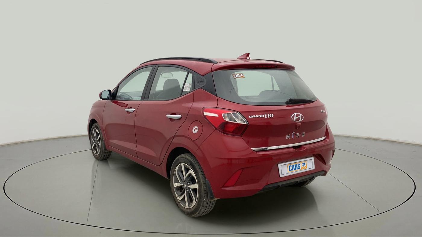 2021 Hyundai GRAND I10 NIOS ASTA 1.2 KAPPA VTVT, Petrol, Manual, 13,513 km, Left Back Diagonal