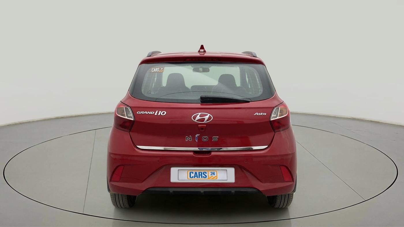 2021 Hyundai GRAND I10 NIOS ASTA 1.2 KAPPA VTVT, Petrol, Manual, 13,513 km, Back/Rear