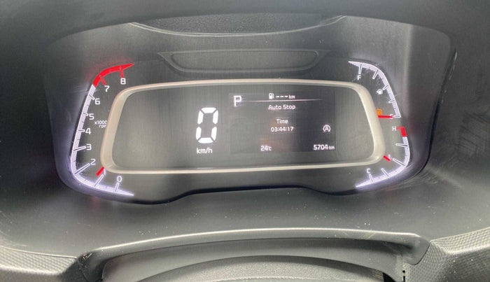2023 KIA SONET X LINE 1.0 DCT, Petrol, Automatic, 5,703 km, Odometer Image