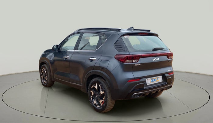 2023 KIA SONET X LINE 1.0 DCT, Petrol, Automatic, 5,703 km, Left Back Diagonal