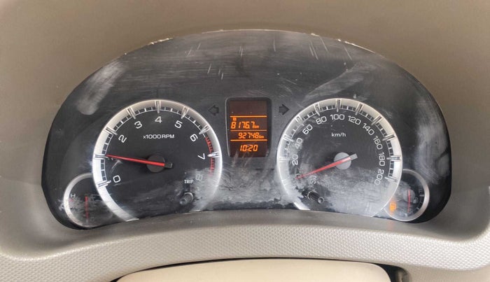 2014 Maruti Ertiga VXI, Petrol, Manual, 92,758 km, Odometer Image