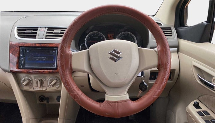 2014 Maruti Ertiga VXI, Petrol, Manual, 92,758 km, Steering Wheel Close Up