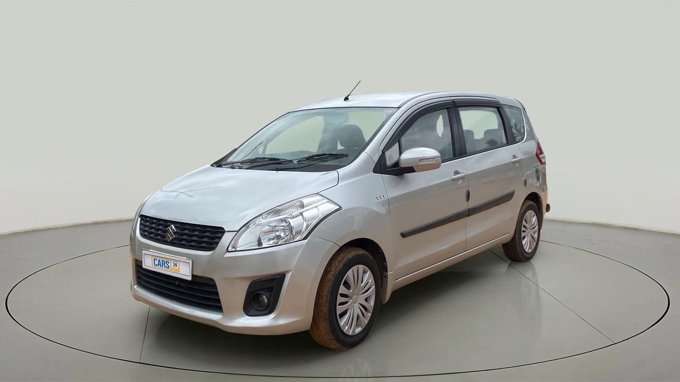 2014 Maruti Ertiga VXI, Petrol, Manual, 92,758 km, Left Front Diagonal