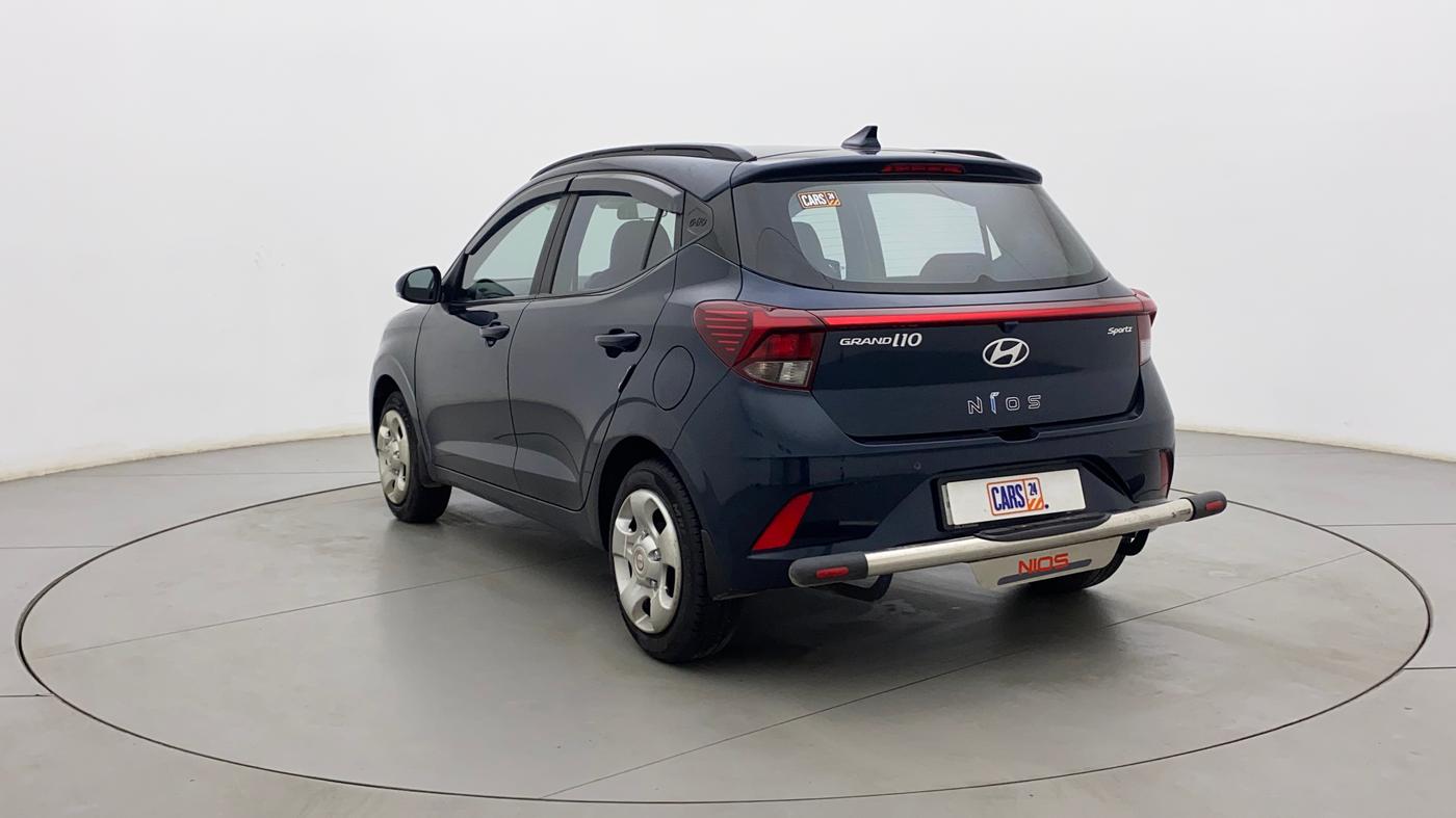 2023 Hyundai GRAND I10 NIOS SPORTZ 1.2 KAPPA VTVT, Petrol, Manual, 10,883 km, Left Back Diagonal