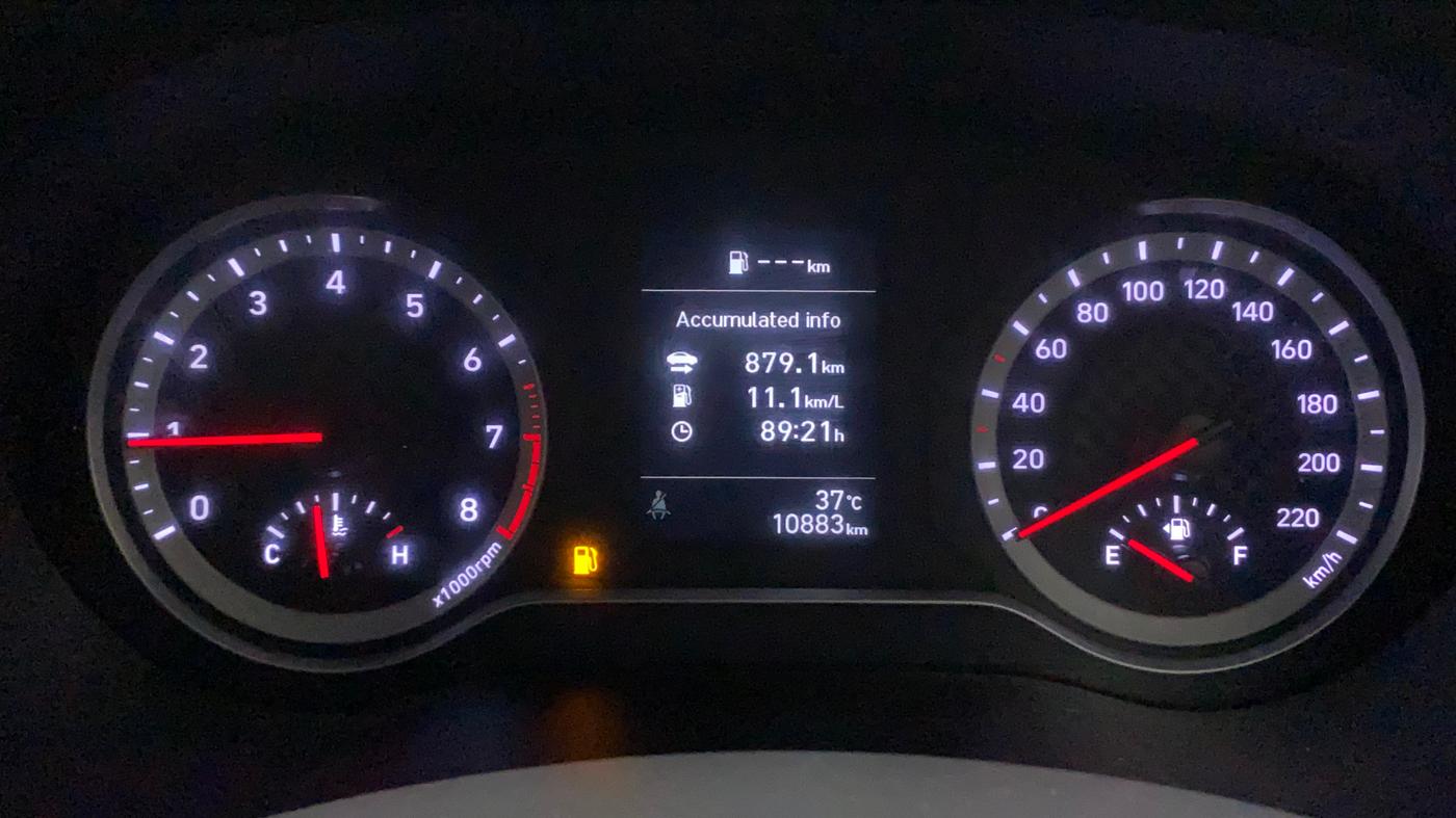 2023 Hyundai GRAND I10 NIOS SPORTZ 1.2 KAPPA VTVT, Petrol, Manual, 10,883 km, Odometer Image