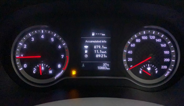 2023 Hyundai GRAND I10 NIOS SPORTZ 1.2 KAPPA VTVT, Petrol, Manual, 10,883 km, Odometer Image