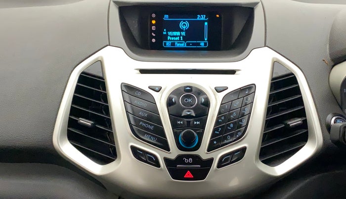 2016 Ford Ecosport TITANIUM+ 1.5L DIESEL, Diesel, Manual, 79,280 km, Infotainment System