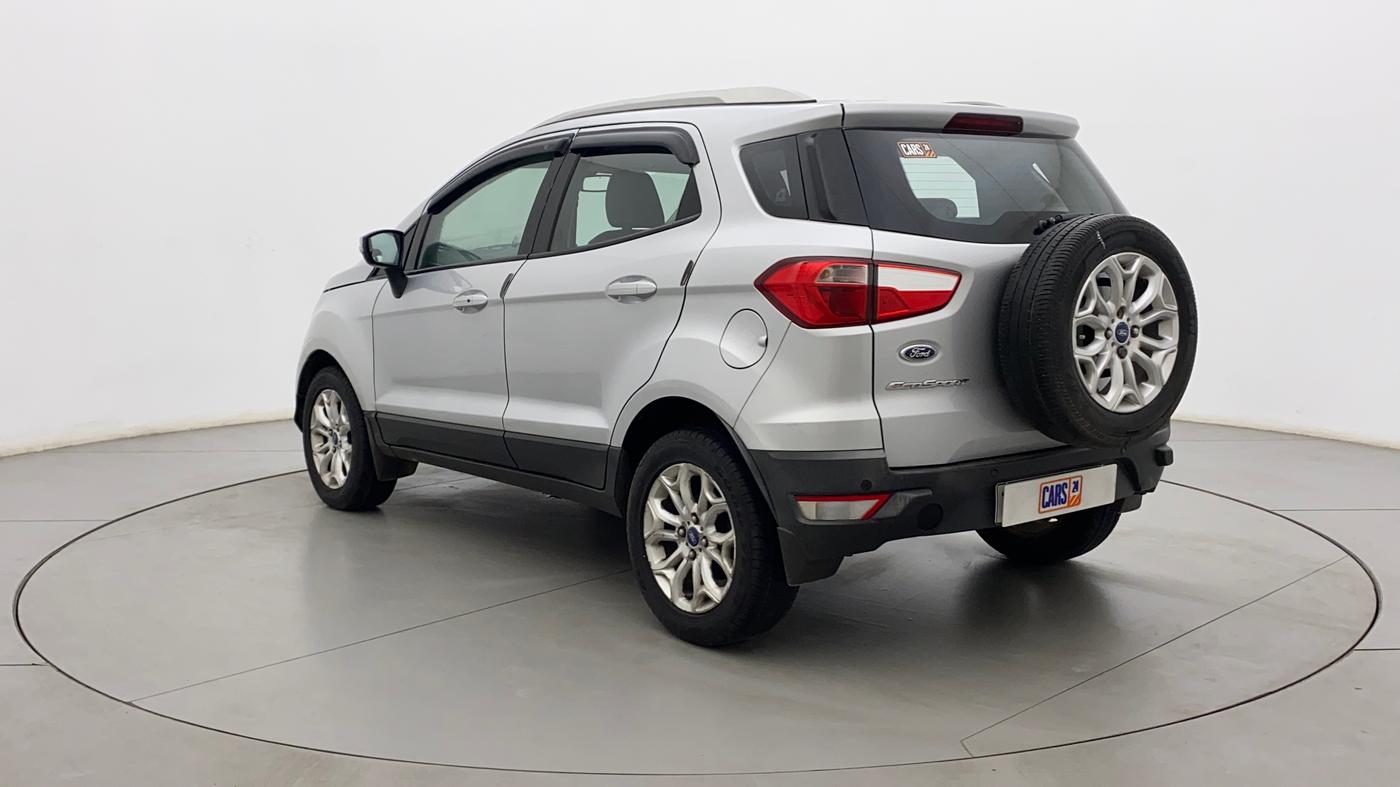 2016 Ford Ecosport TITANIUM+ 1.5L DIESEL, Diesel, Manual, 79,280 km, Left Back Diagonal