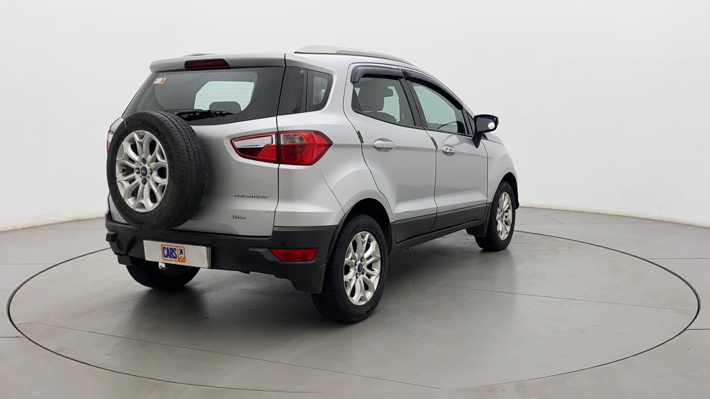 2016 Ford Ecosport TITANIUM+ 1.5L DIESEL, Diesel, Manual, 79,280 km, Right Back Diagonal
