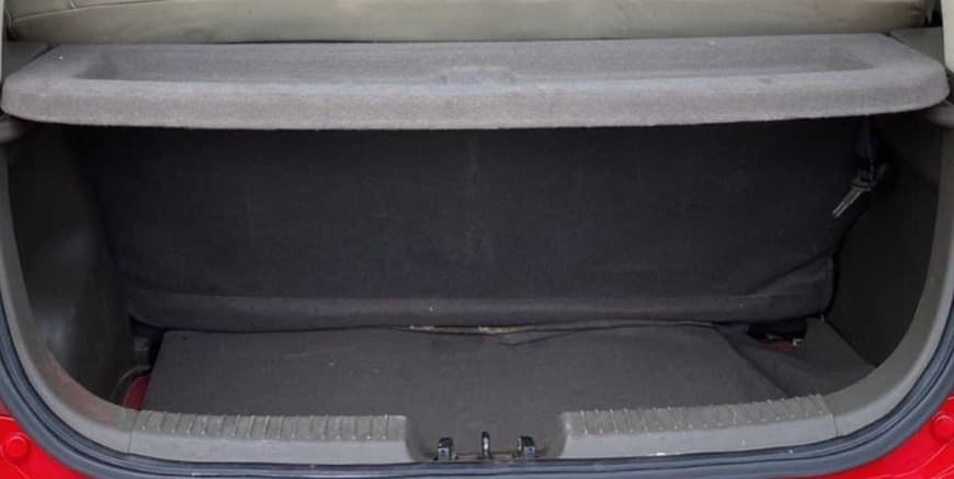 2012 Hyundai i10 MAGNA 1.2, Petrol, Manual, 27,958 km, Boot Inside