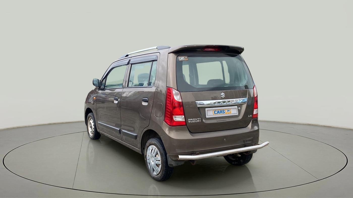 2013 Maruti Wagon R 1.0 LXI, Petrol, Manual, 44,009 km, Left Back Diagonal