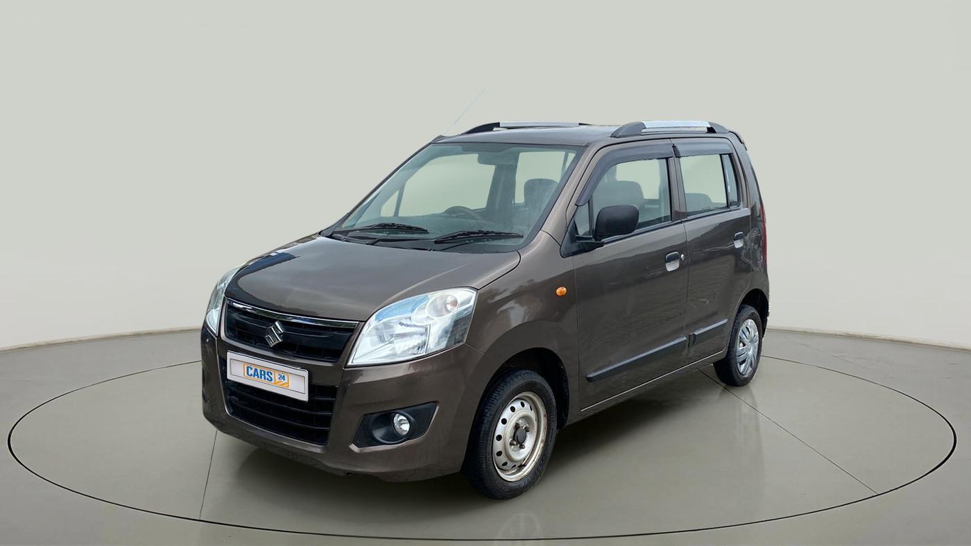 2013 Maruti Wagon R 1.0 LXI, Petrol, Manual, 44,009 km, Left Front Diagonal