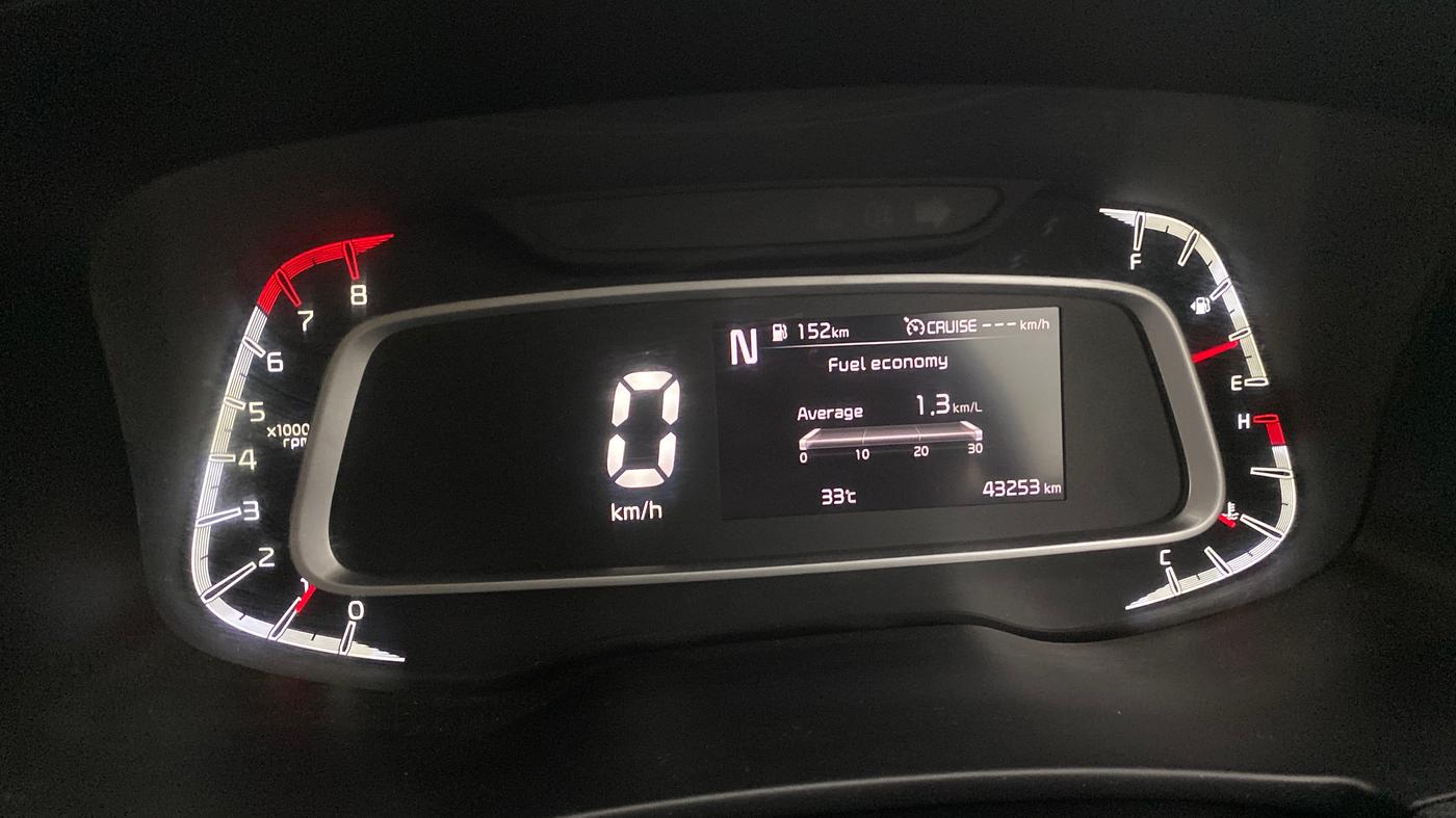 2021 KIA SONET GTX PLUS 1.0 DCT, Petrol, Automatic, 43,253 km, Odometer Image