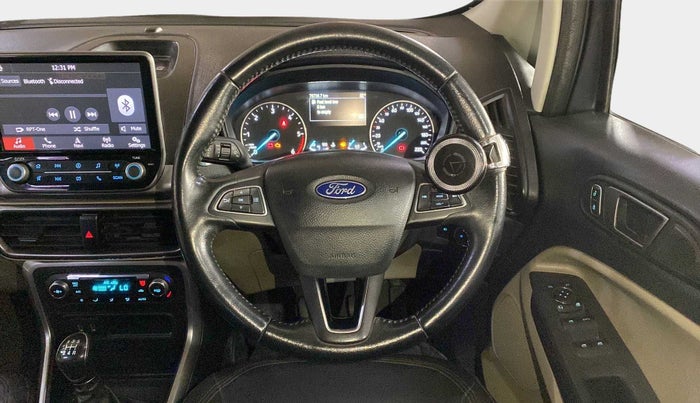 2019 Ford Ecosport TITANIUM 1.5L DIESEL, Diesel, Manual, 76,479 km, Steering Wheel Close Up