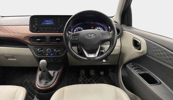 2022 Hyundai AURA S 1.2 CNG, CNG, Manual, 39,362 km, Steering Wheel Close Up