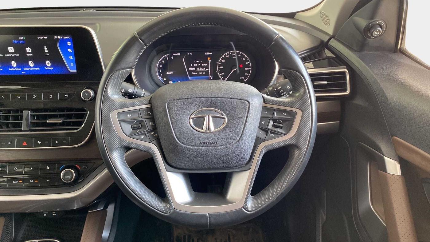2022 Tata Harrier XZ PLUS 2.0L DUAL TONE, Diesel, Manual, 25,484 km, Steering Wheel Close Up