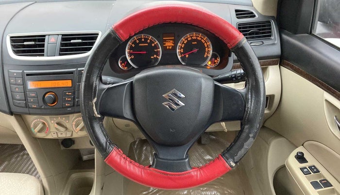 2014 Maruti Swift Dzire VXI, Petrol, Manual, 65,612 km, Steering Wheel Close Up