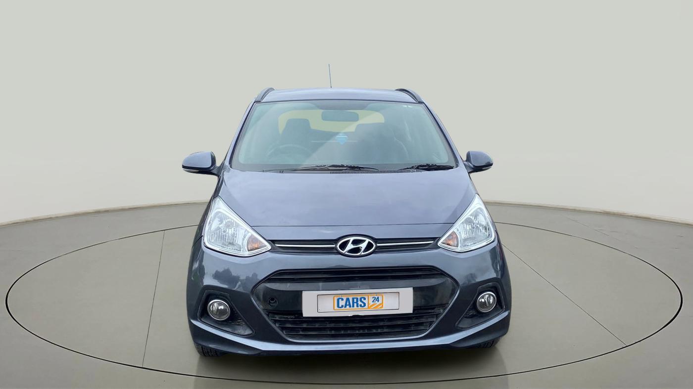 2016 Hyundai Grand i10 ASTA (O) AT 1.2 KAPPA VTVT, Petrol, Automatic, 52,685 km, Front