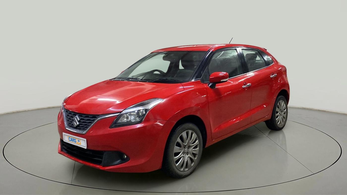 2017 Maruti Baleno ALPHA PETROL 1.2, Petrol, Manual, 36,556 km, Left Front Diagonal