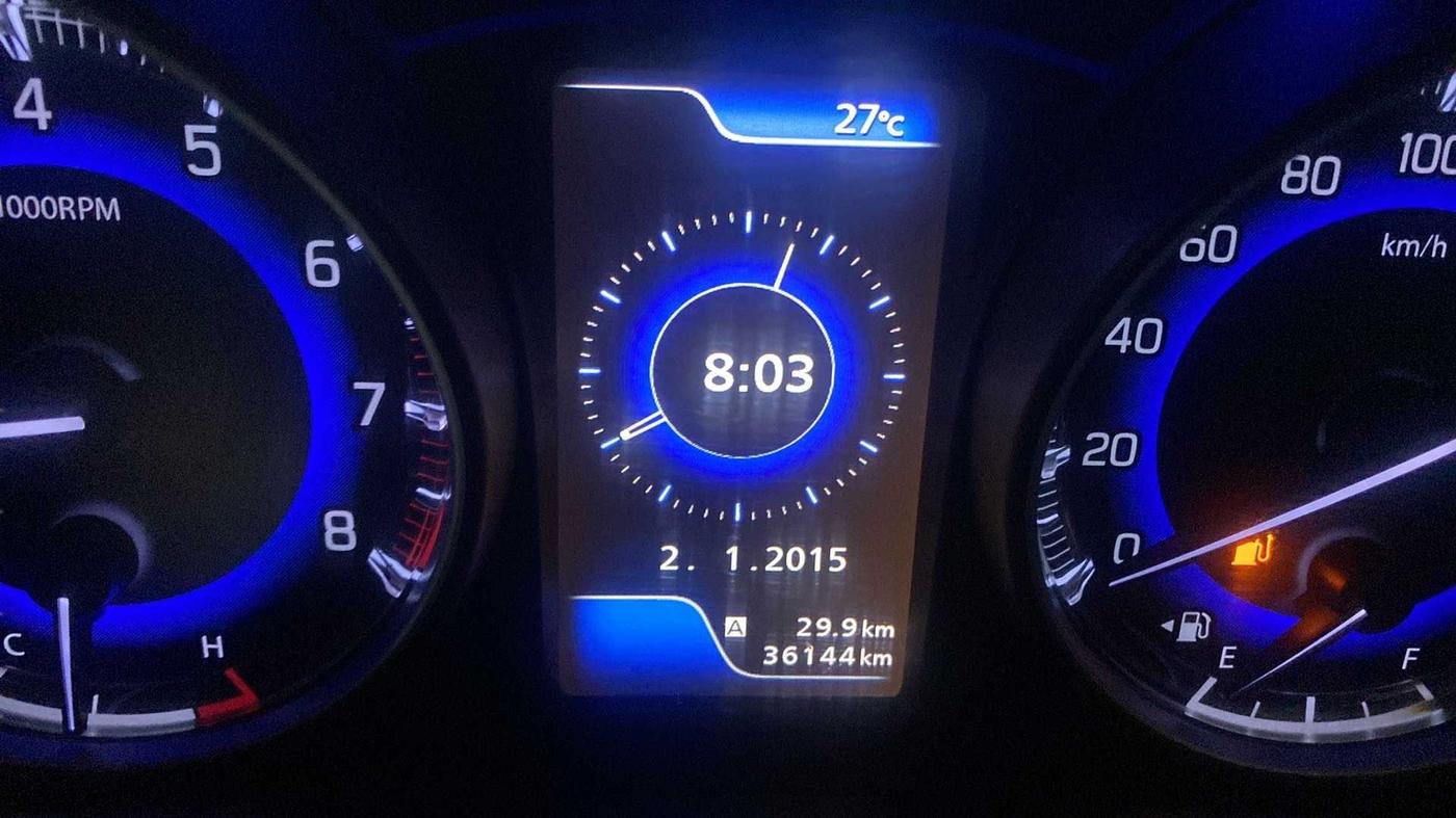 2017 Maruti Baleno ALPHA PETROL 1.2, Petrol, Manual, 36,556 km, Odometer Image