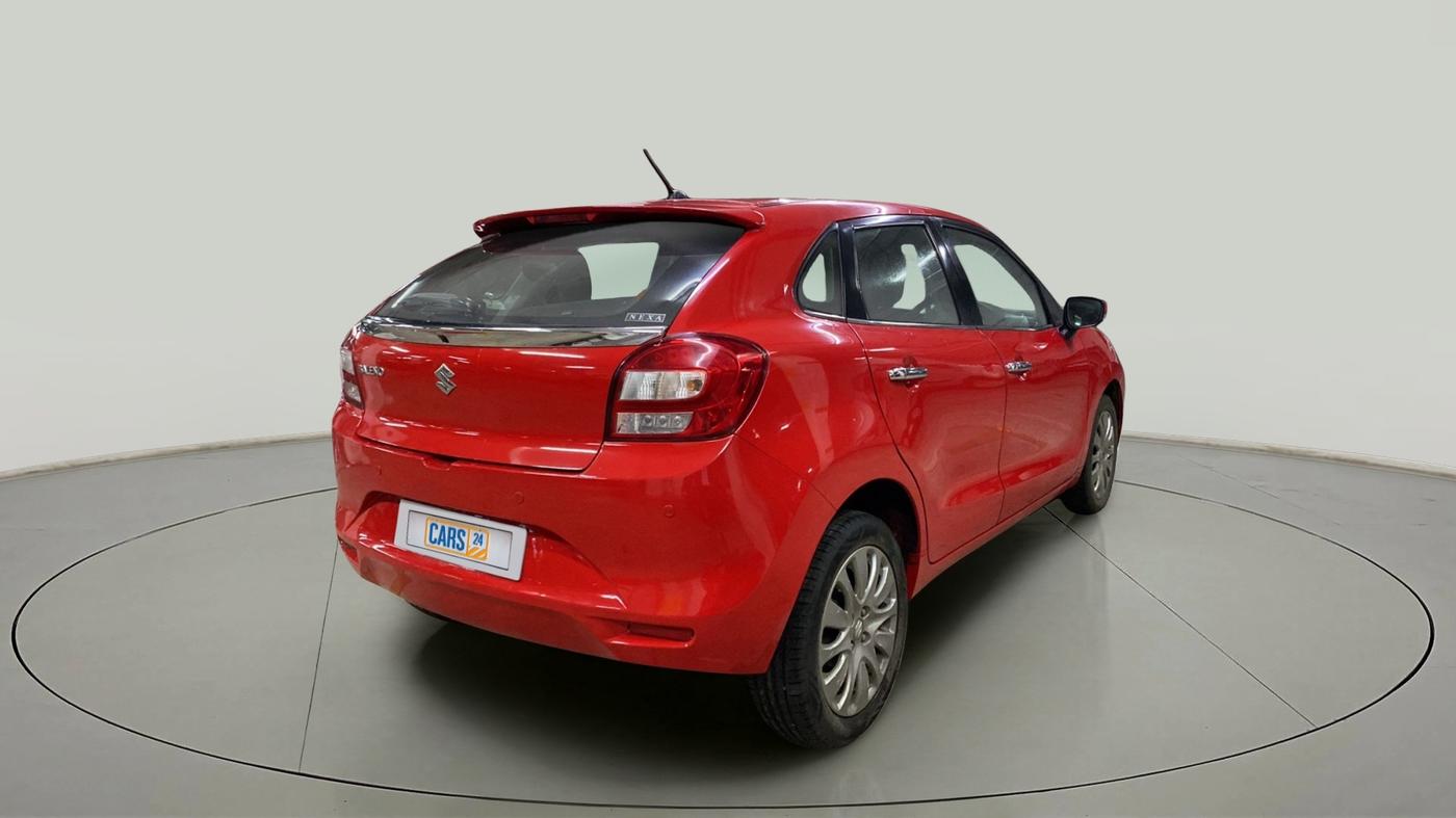 2017 Maruti Baleno ALPHA PETROL 1.2, Petrol, Manual, 36,556 km, Right Back Diagonal