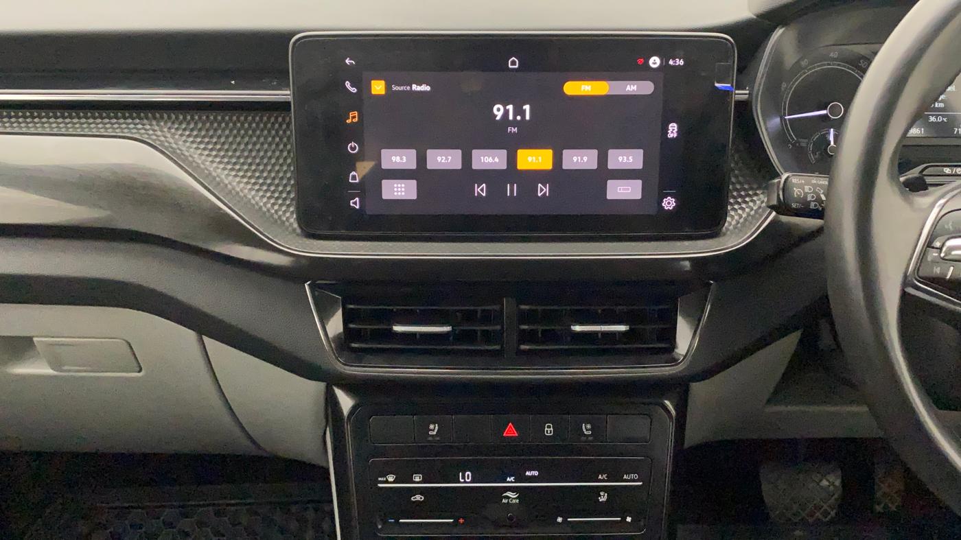 2021 Skoda KUSHAQ STYLE 1.0L TSI AT, Petrol, Automatic, 39,931 km, Air Conditioner