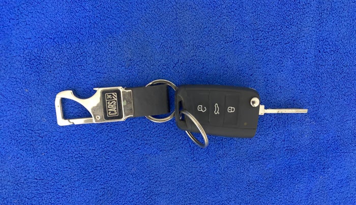 2021 Skoda KUSHAQ STYLE 1.0L TSI AT, Petrol, Automatic, 39,931 km, Key Close Up