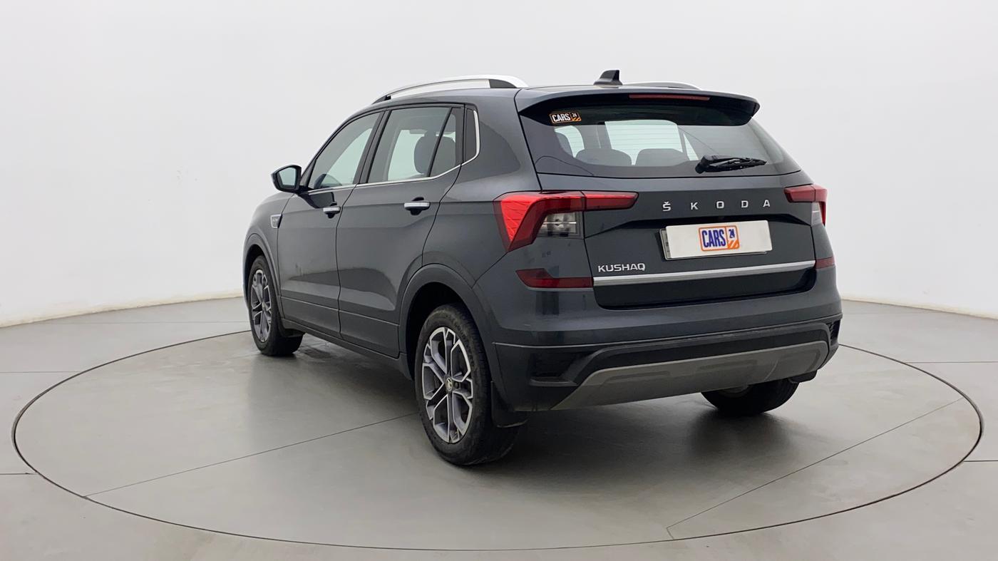 2021 Skoda KUSHAQ STYLE 1.0L TSI AT, Petrol, Automatic, 39,931 km, Left Back Diagonal