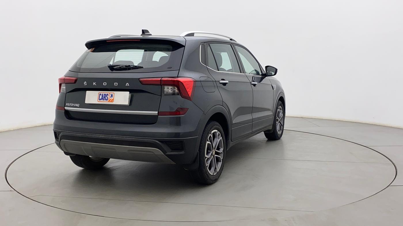 2021 Skoda KUSHAQ STYLE 1.0L TSI AT, Petrol, Automatic, 39,931 km, Right Back Diagonal
