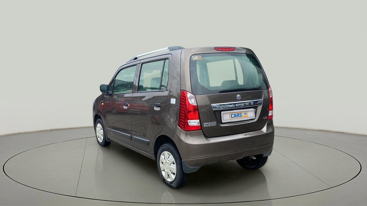 2015 Maruti Wagon R 1.0 LXI CNG, CNG, Manual, 86,863 km, Left Back Diagonal