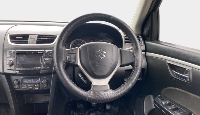 2015 Maruti Swift ZXI, Petrol, Manual, 26,639 km, Steering Wheel Close Up