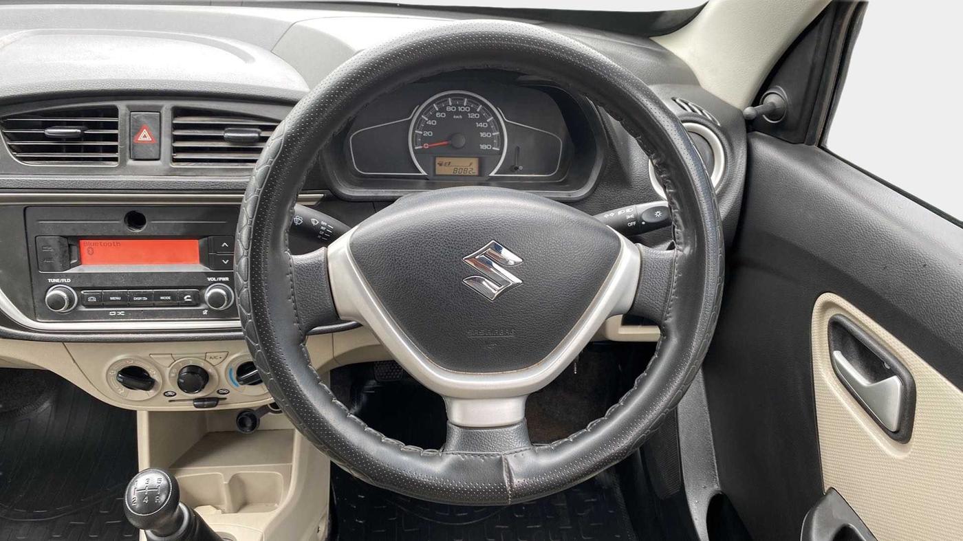 2019 Maruti Alto VXI, Petrol, Manual, 8,064 km, Steering Wheel Close Up