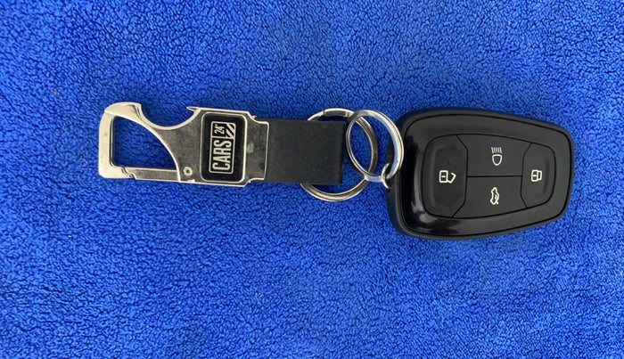 2022 Tata NEXON XZA PLUS (O) PETROL DARK EDITION, Petrol, Automatic, 21,749 km, Key Close Up
