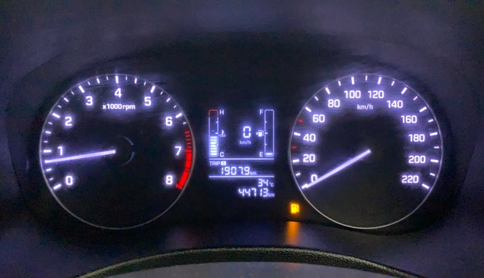 2018 Hyundai Creta E 1.6 PETROL, Petrol, Manual, 44,713 km, Odometer Image