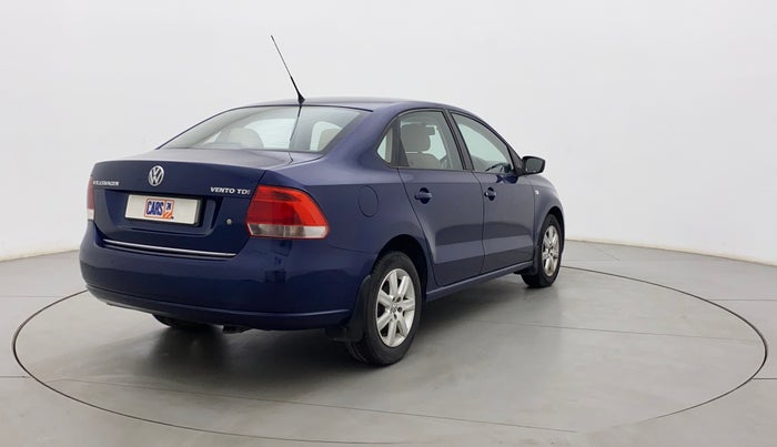 2012 Volkswagen Vento HIGHLINE DIESEL 1.6, Diesel, Manual, 84,928 km, Right Back Diagonal