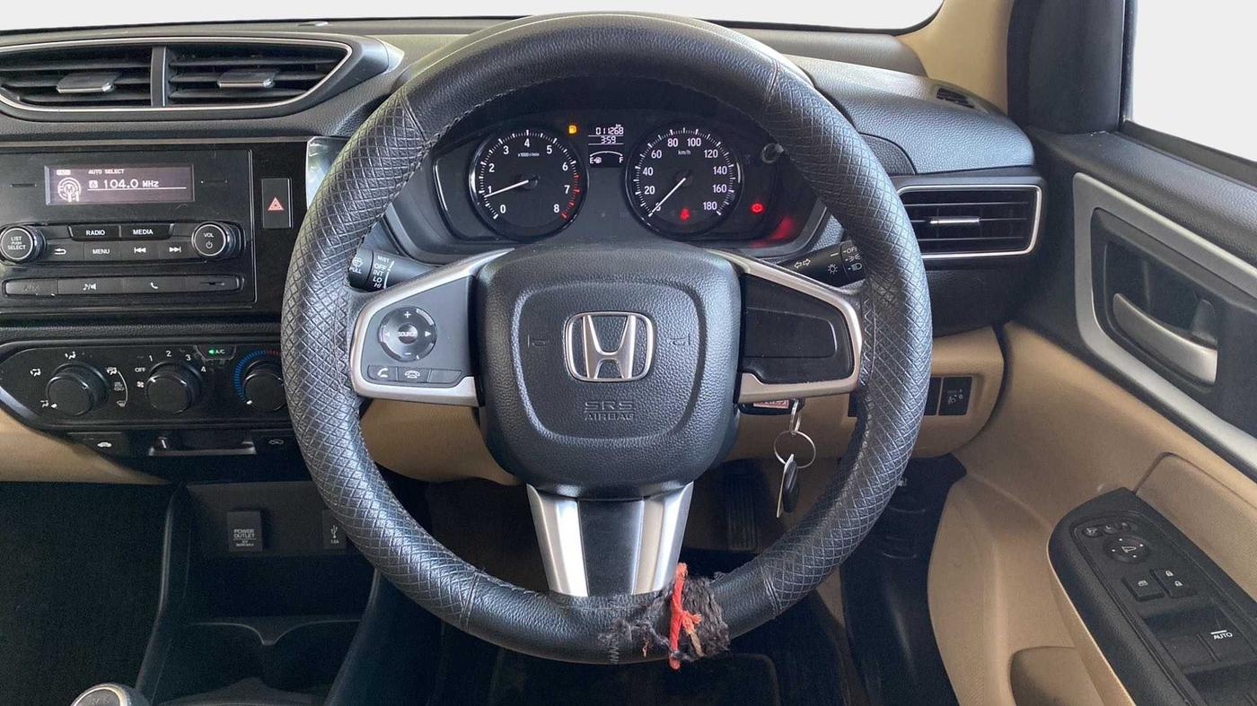 2023 Honda Amaze 1.2L I-VTEC S, Petrol, Manual, 11,550 km, Steering Wheel Close Up