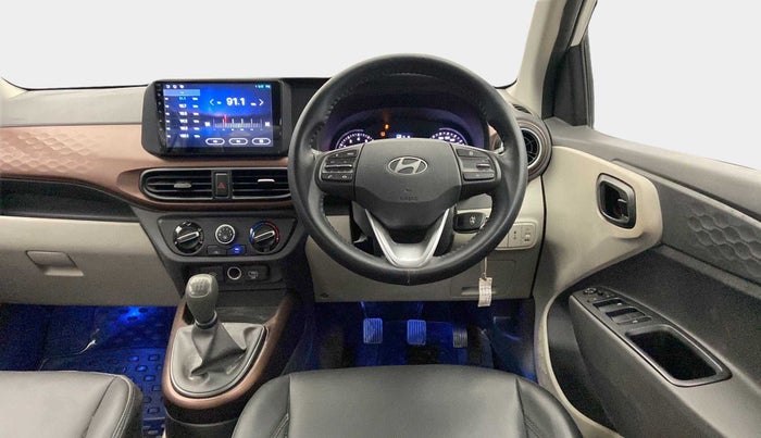 2023 Hyundai AURA S 1.2 CNG, CNG, Manual, 25,460 km, Steering Wheel Close Up