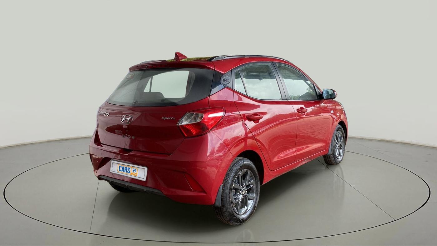 2019 Hyundai GRAND I10 NIOS SPORTZ AMT 1.2 KAPPA VTVT, Petrol, Automatic, 81,534 km, Right Back Diagonal