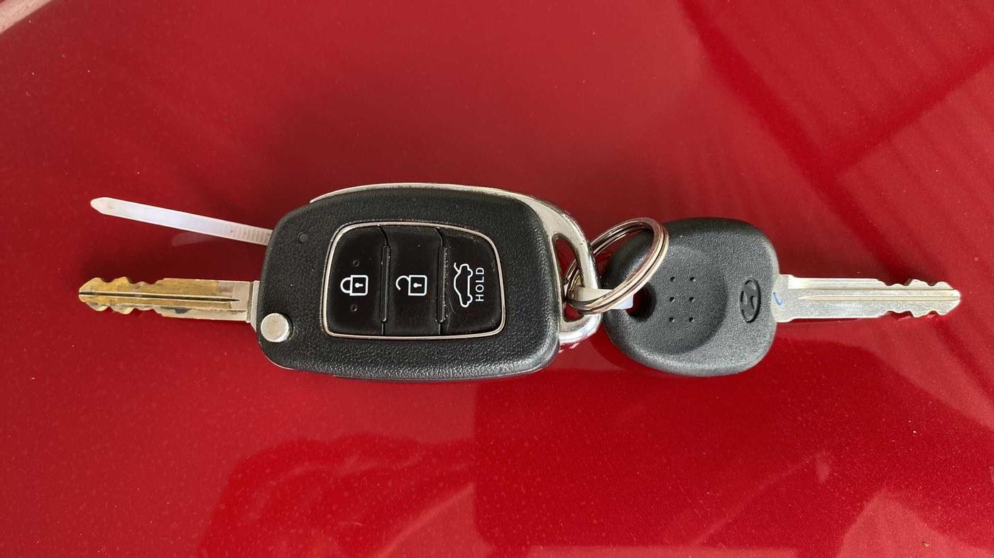 2019 Hyundai GRAND I10 NIOS SPORTZ AMT 1.2 KAPPA VTVT, Petrol, Automatic, 81,534 km, Key Close Up