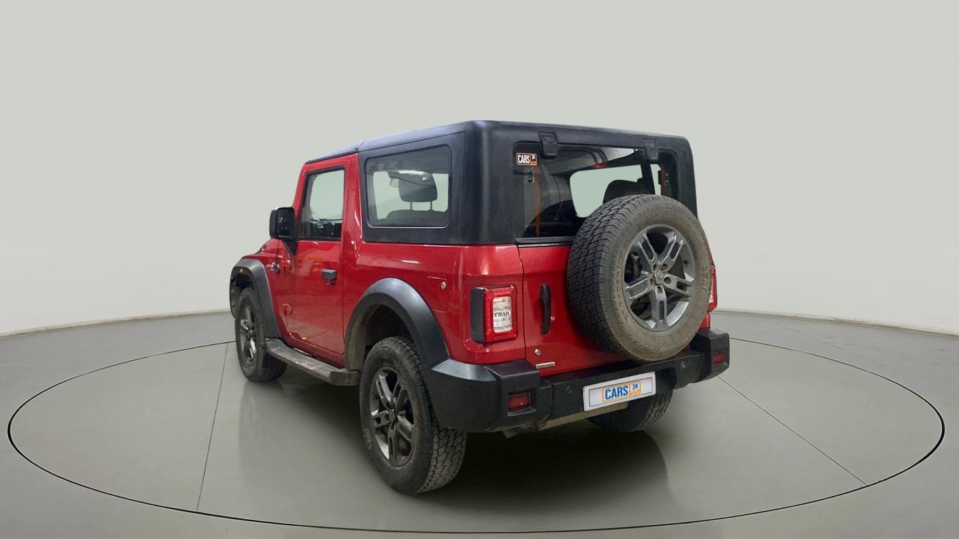 2023 Mahindra Thar LX P 2WD AT HT, Petrol, Automatic, 10,637 km, Left Back Diagonal
