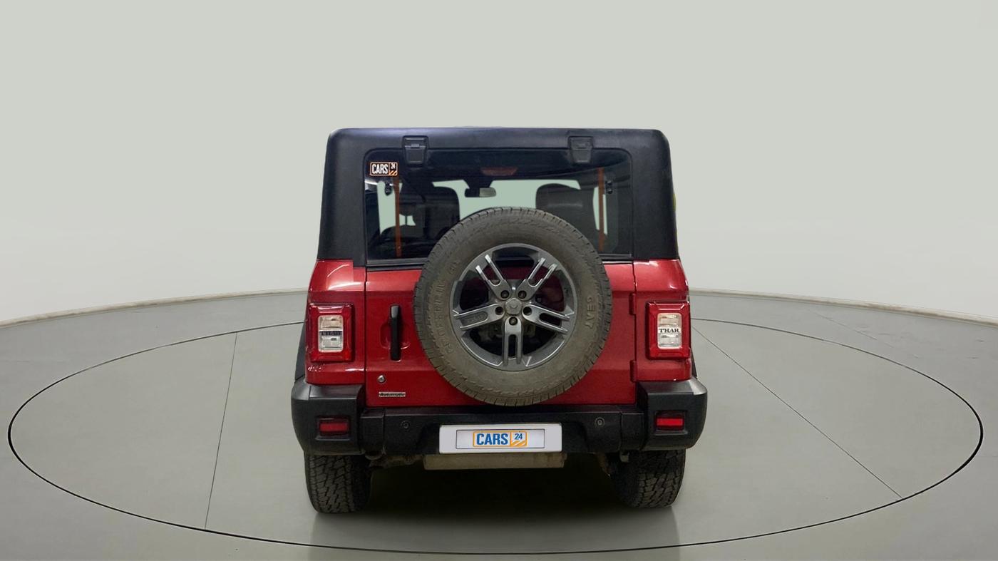 2023 Mahindra Thar LX P 2WD AT HT, Petrol, Automatic, 10,637 km, Back/Rear